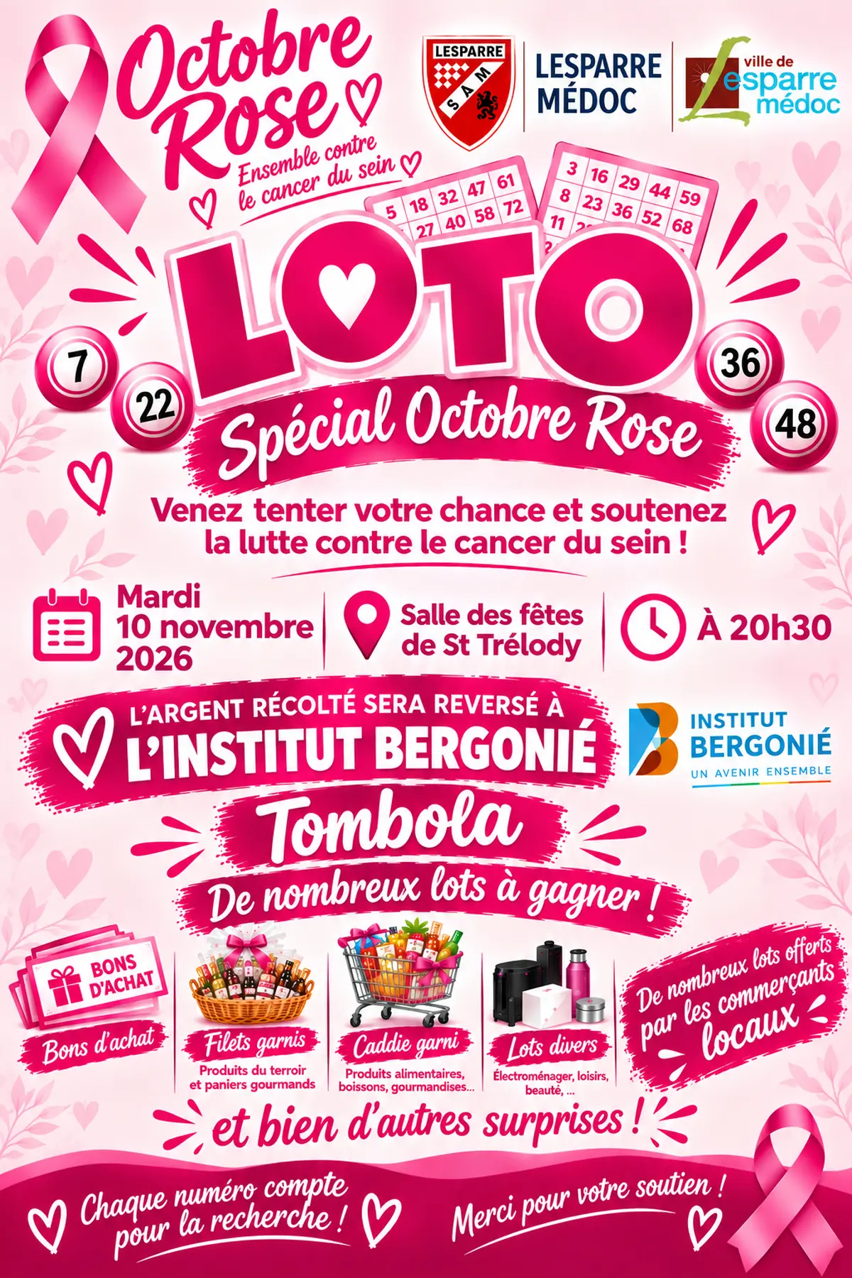 Loto solidaire du CCAS et SAM