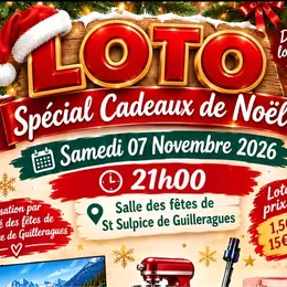 Loto spécial cadeaux de Noël