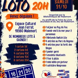 Loto spécial Halloween