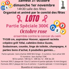 Loto Spécial Octobre Rose