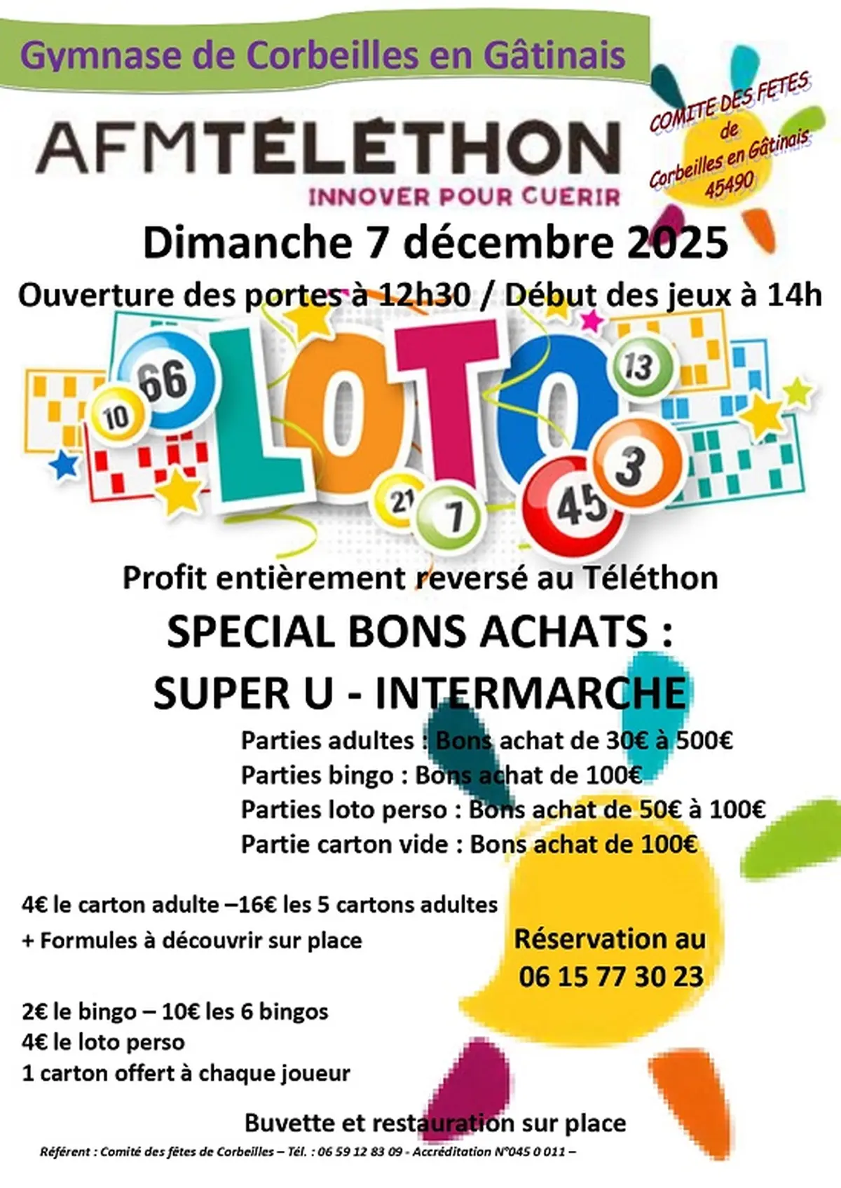 Loto spécial Téléthon