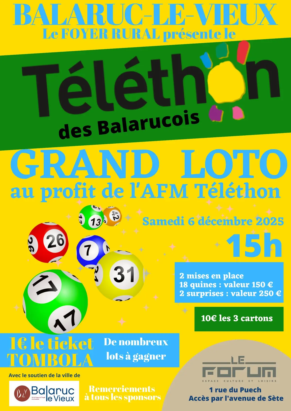 Loto Téléthon Des Balarucois