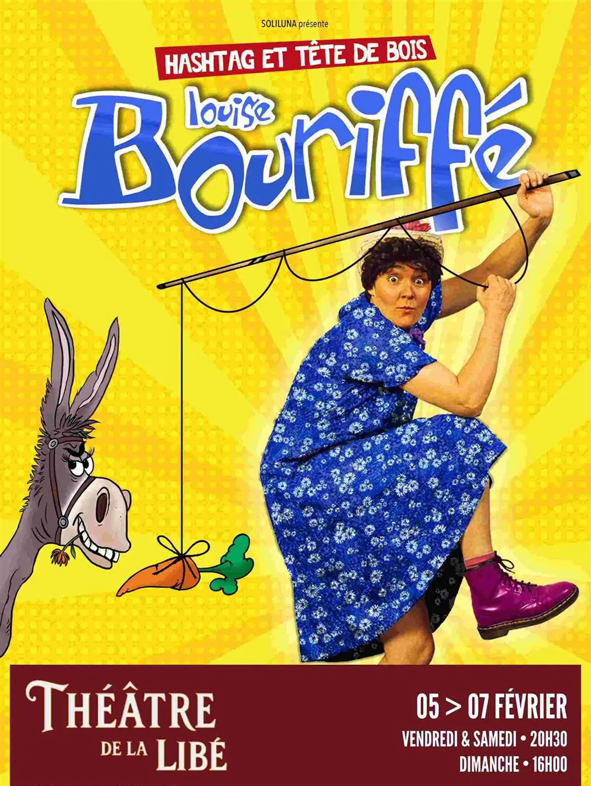 Louise Bouriffé dans Hashtag et tête de bois !