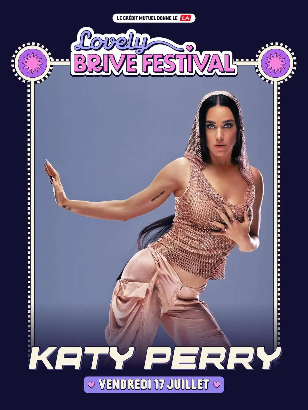 Katy Perry, tête d'affiche du Lovely Brive Festival