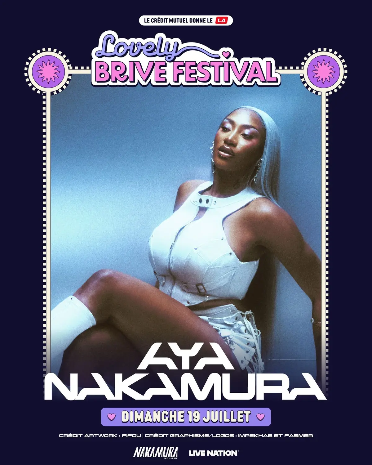 Aya Nakamura à l'affiche