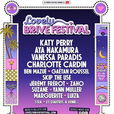 La programmation du Lovely Brive Festival 2026