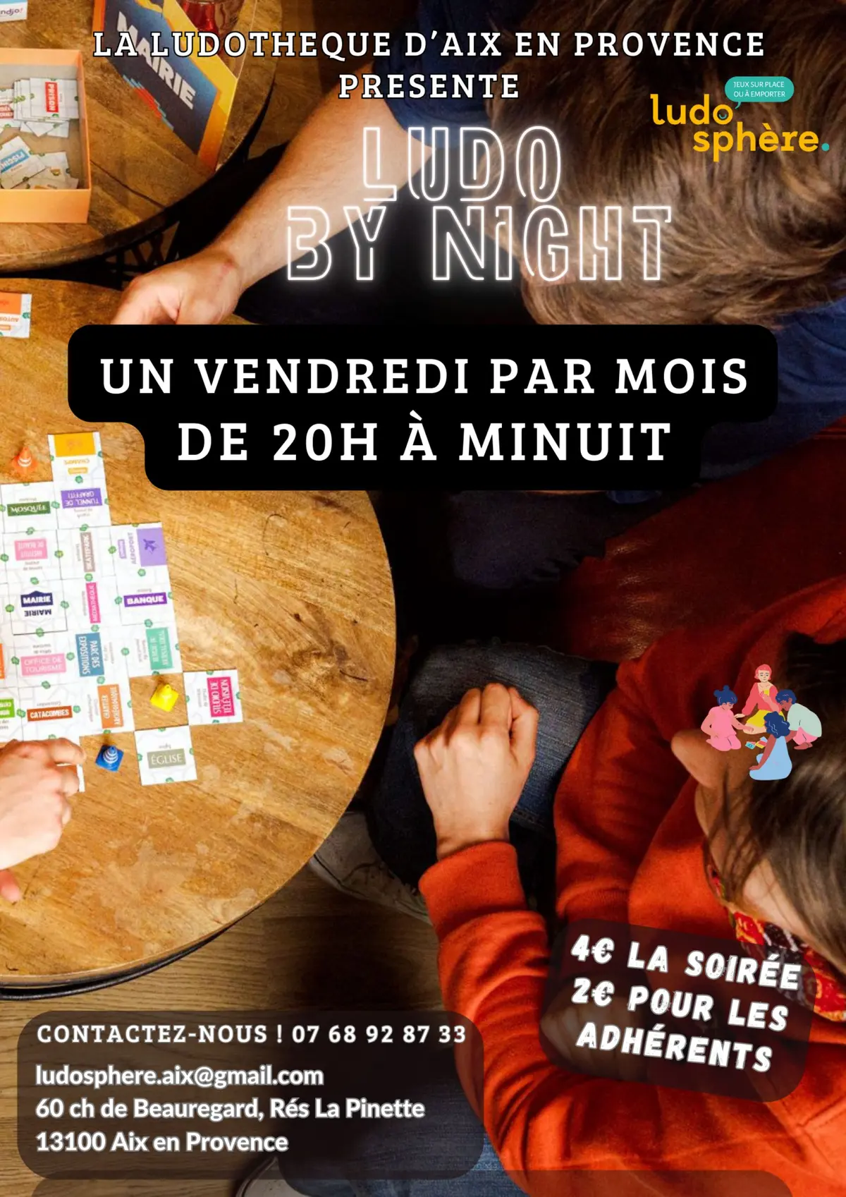 Ludo By Night à la Ludo'sphère