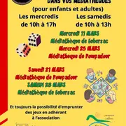 Ludothèque case départ à la médiathèque de Pompadour