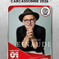 Ludovico Einaudi au Festival de Carcassonne 2026 DR