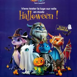 Luge Sur Rail Draco'Snow - Nocturne Halloween