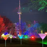 Des cocktails lumineux géants DR