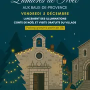 Lumières de Noël aux Baux