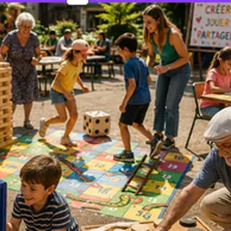 Lundi créatif : jeux géants