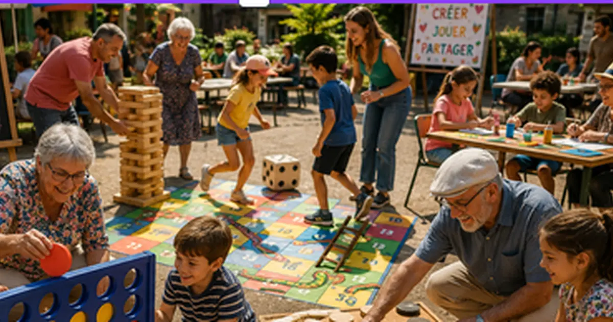 Lundi créatif : jeux géants