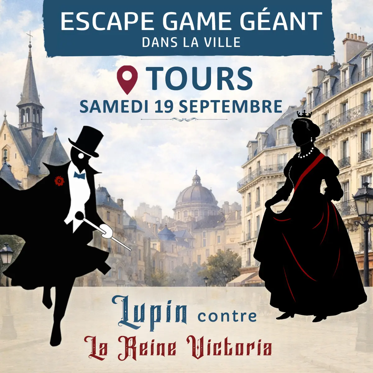 Lupin dans la ville