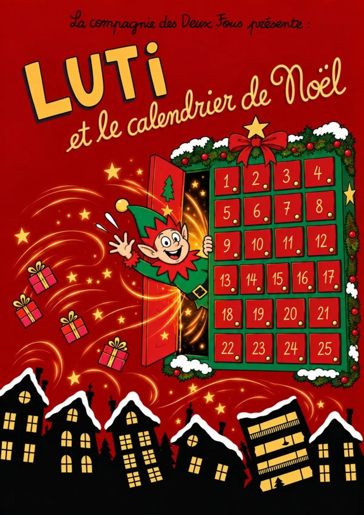 Luti et le calendrier de Noël