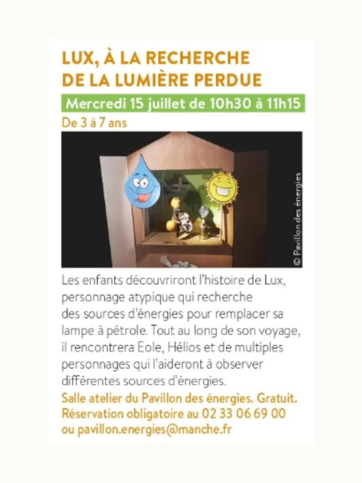 Lux, à la recherche de la lumière perdue