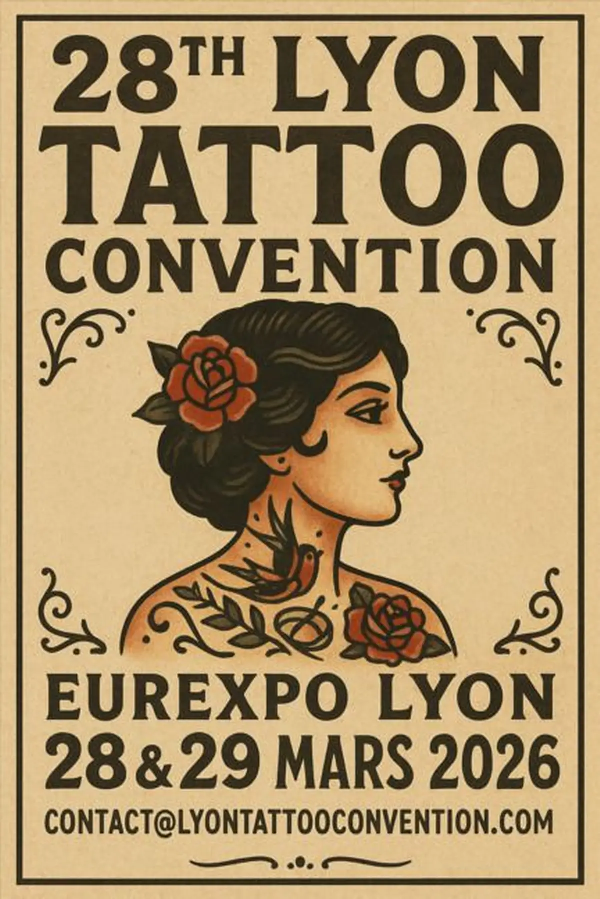 Lyon Convention Tattoo