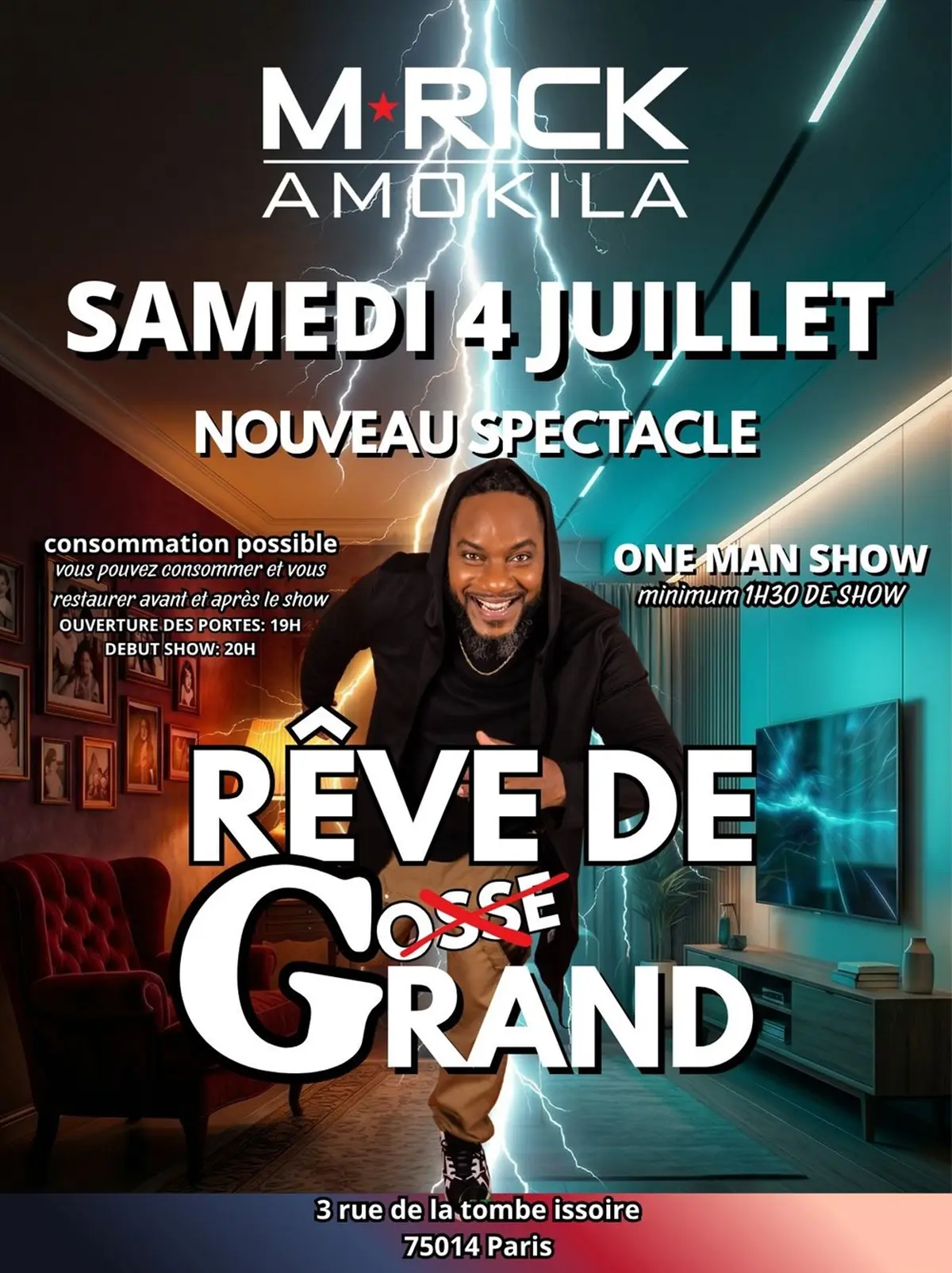 M'Rick Amokila dans Rêve de grand