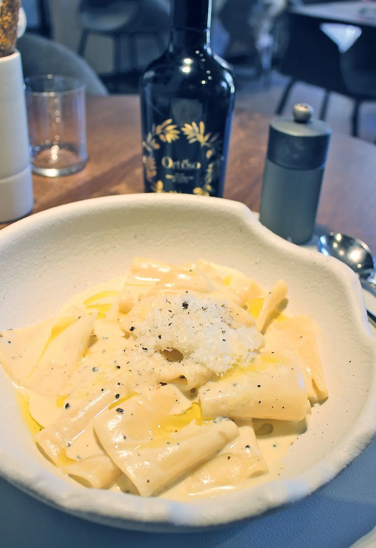 Le plat Cacio e Pepe 