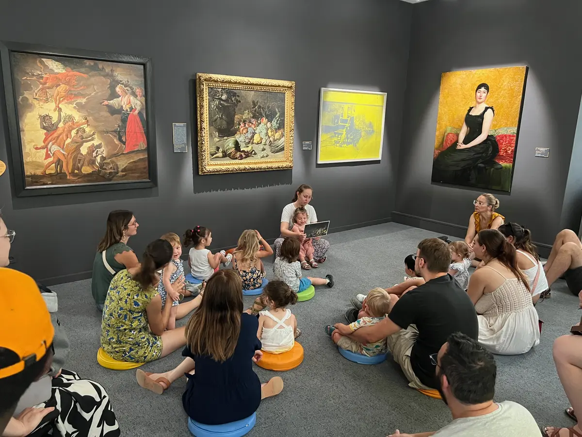 Ma première visite au musée