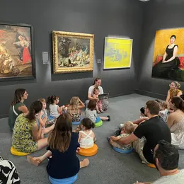 Ma première visite au musée