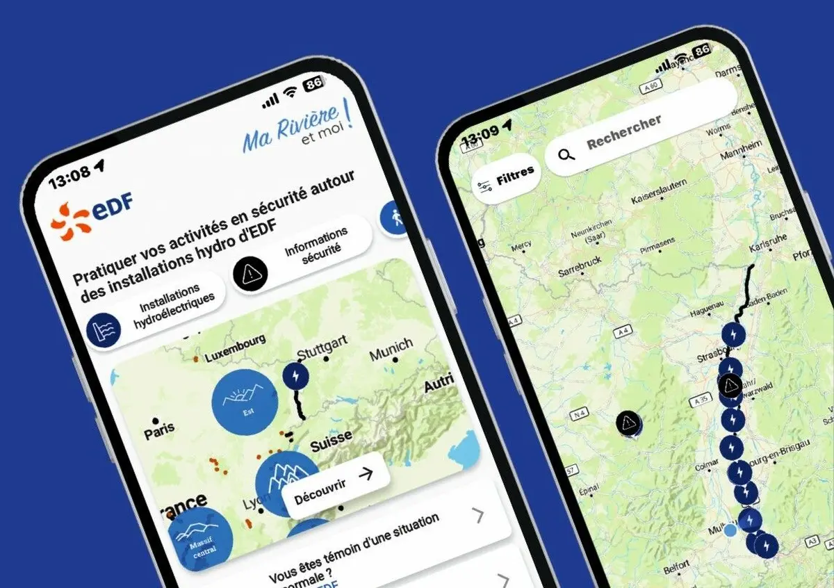 Ma Rivière et moi, une appli pour les usagers des rivières et plans d'eau