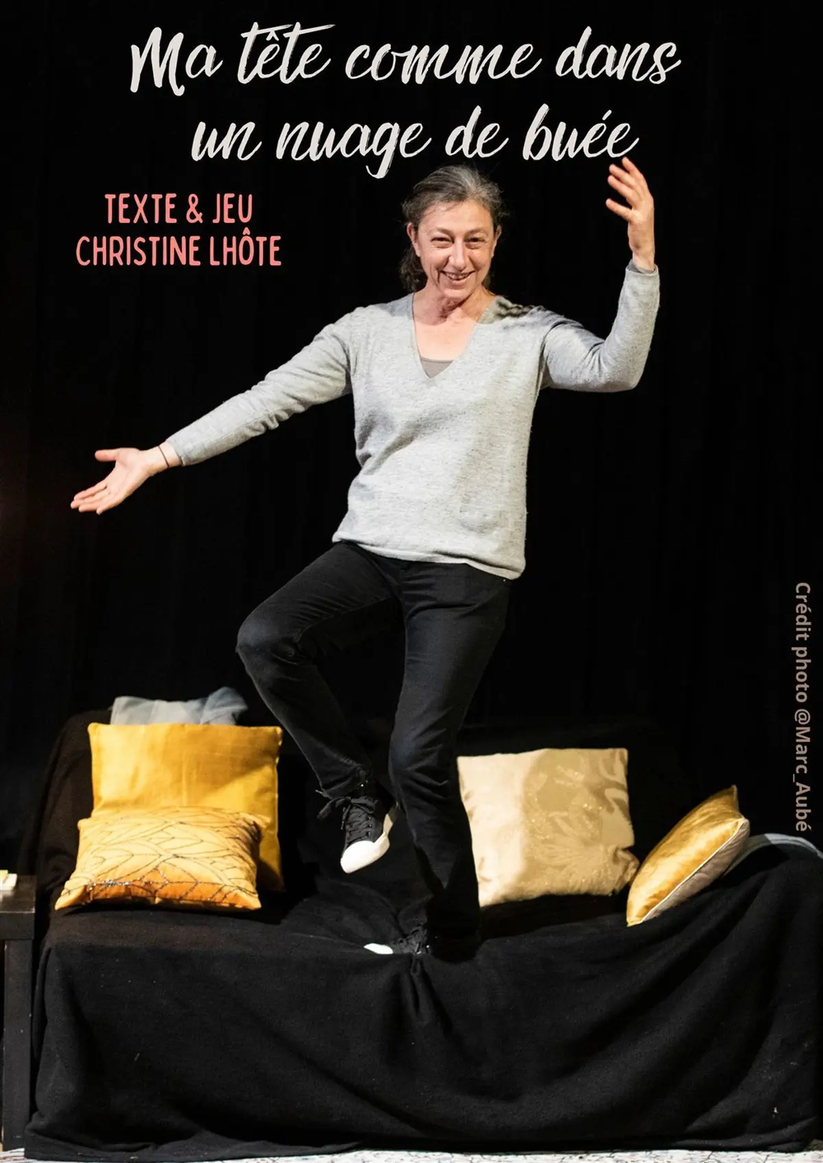 Ma tête comme dans un nuage de buée