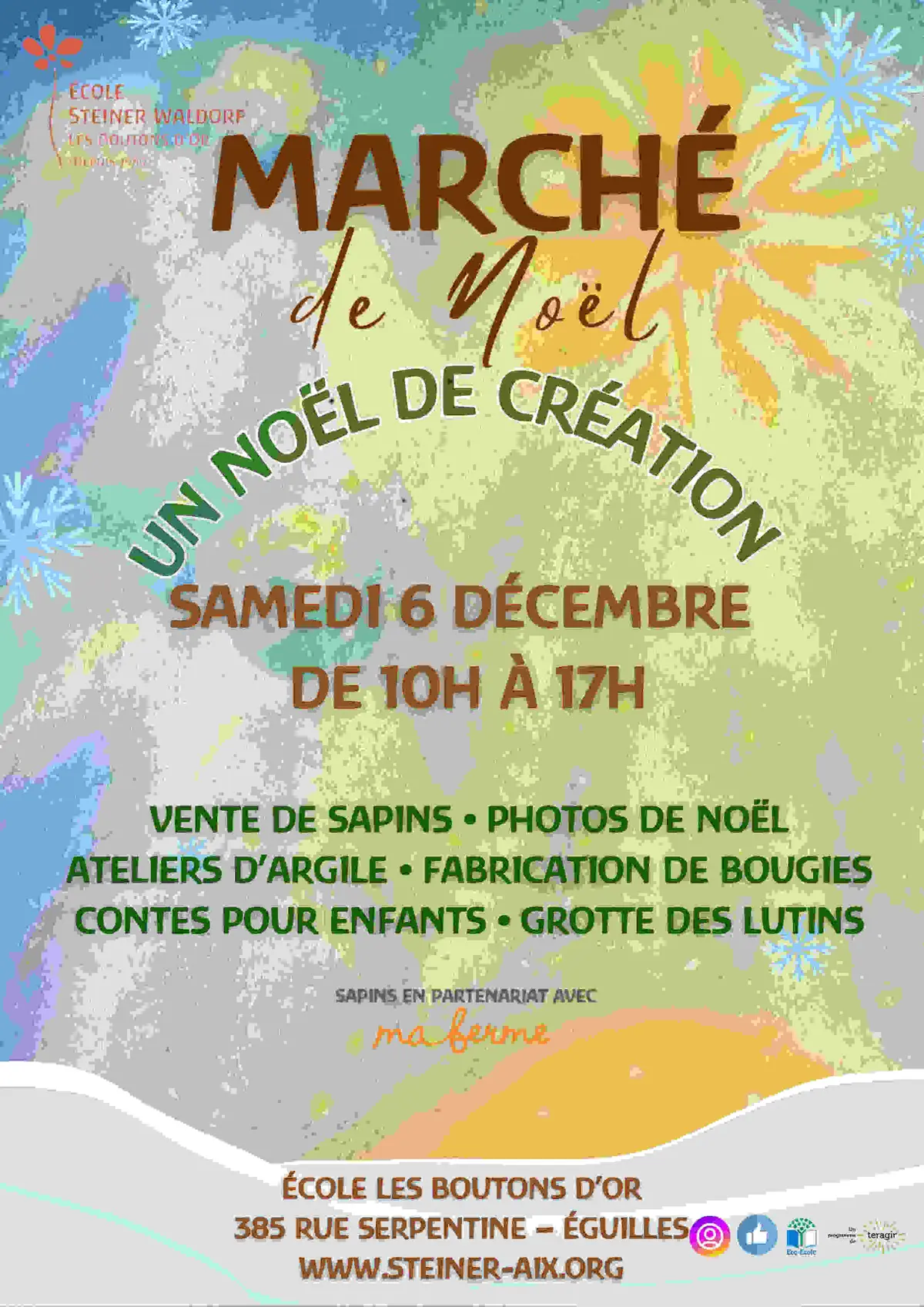 Maché de Noel 2025 - Un Noel de création