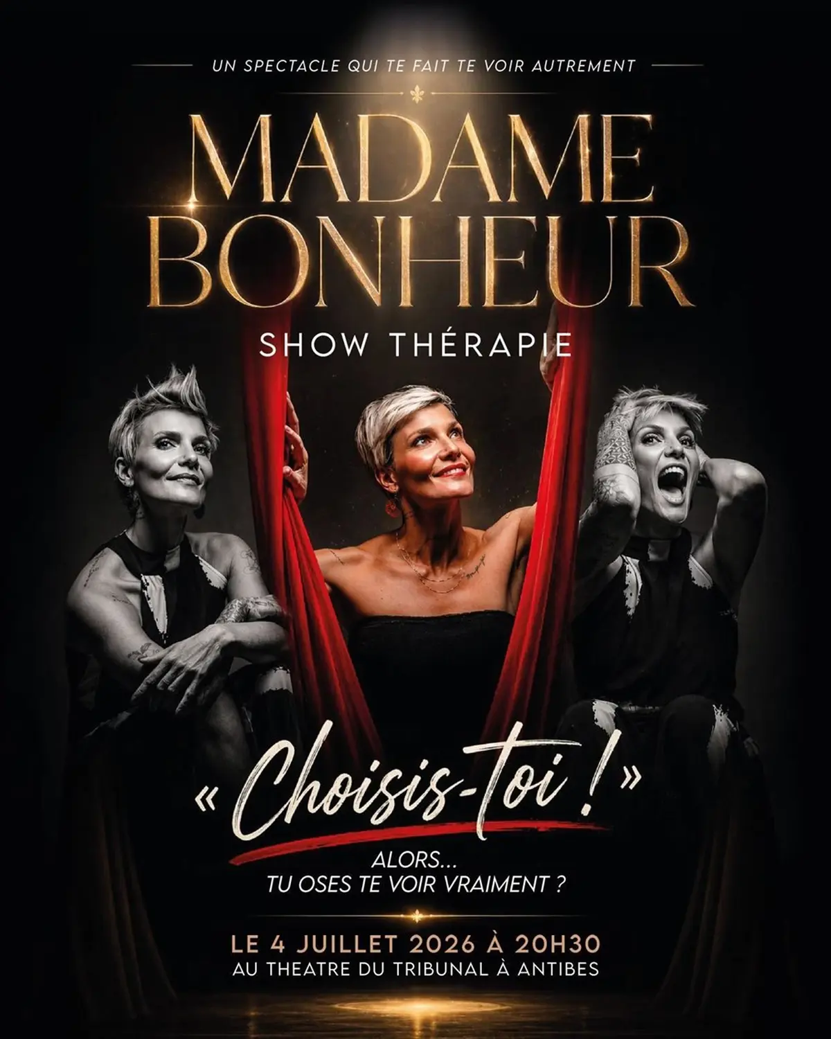 Madame Bonheur dans Choisis-toi