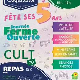 Madame Coquillette fête ses 5 ans