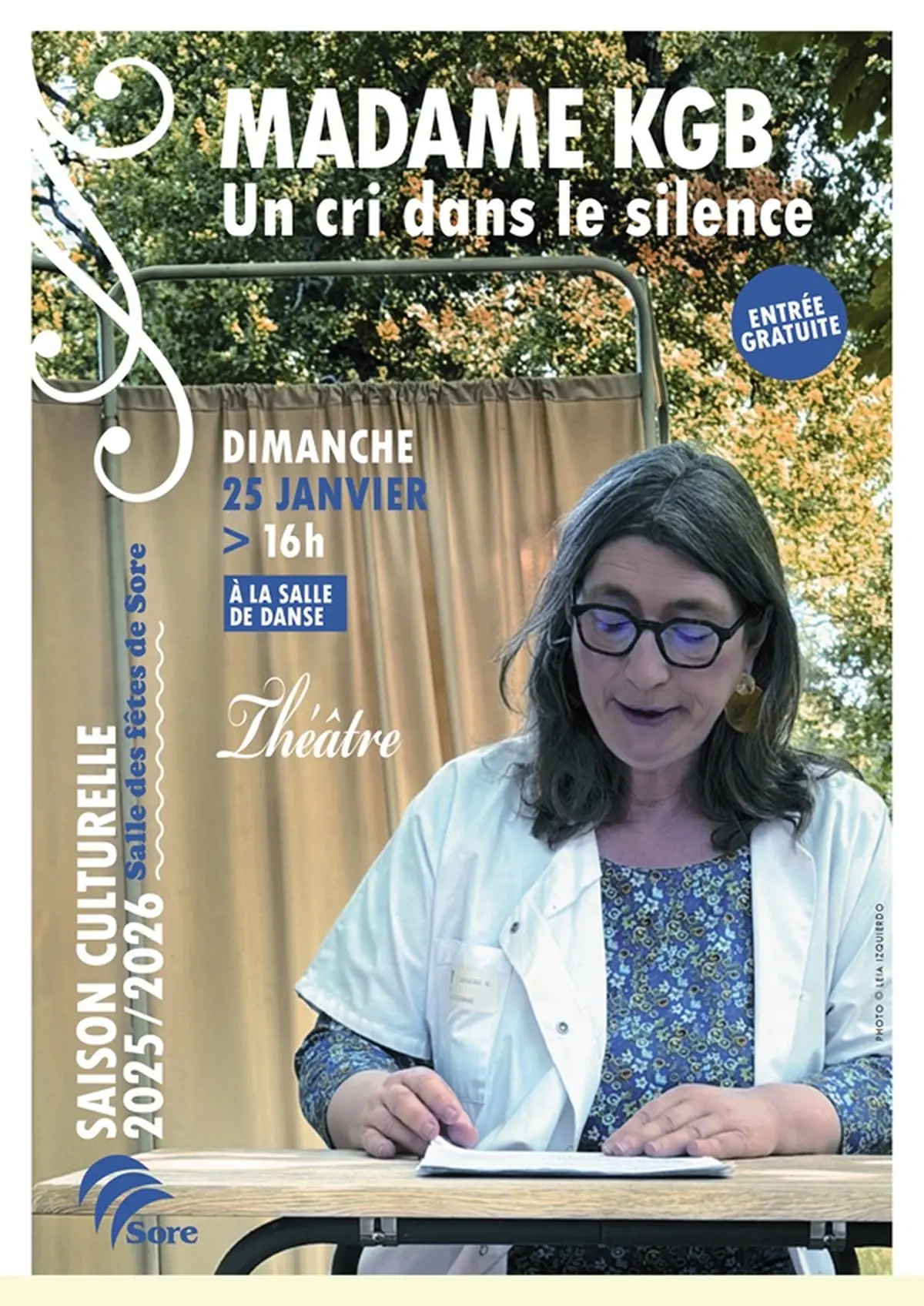 Madame KGB, un cri dans le silence Théâtre
