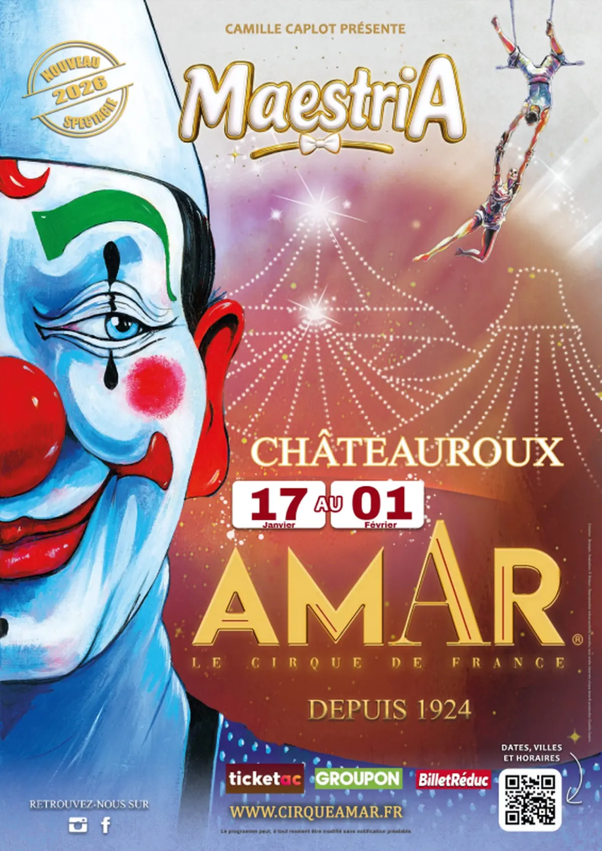 Maestria par le cirque Amar