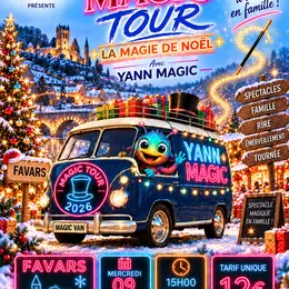 Magic Tour 2026 : La magie de Noël avec Yann Magic