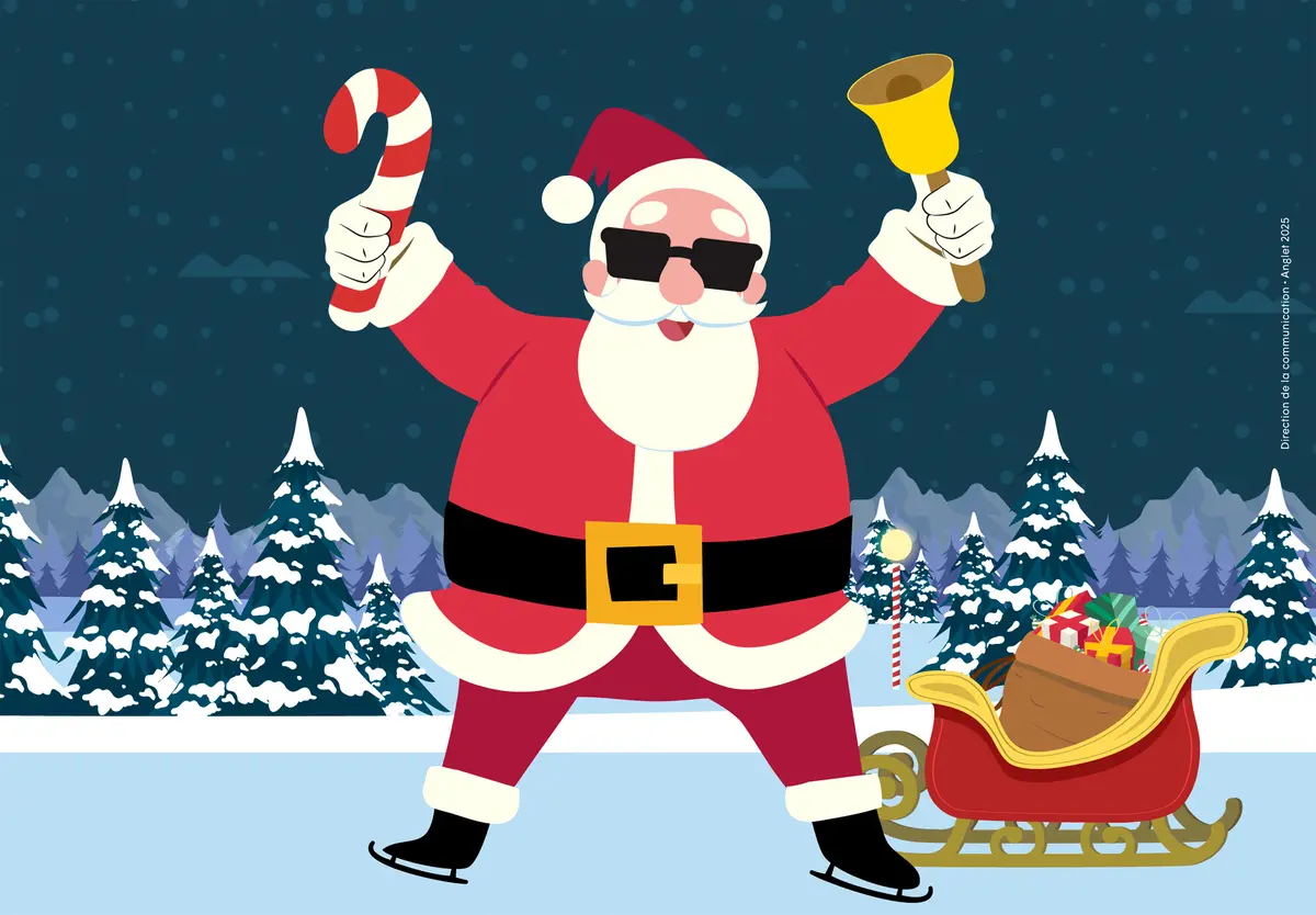 Magie de Noël à la patinoire