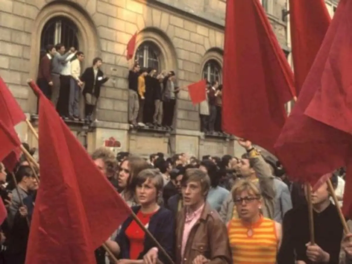 Mai 68 au Quartier Latin à Paris 5ème
