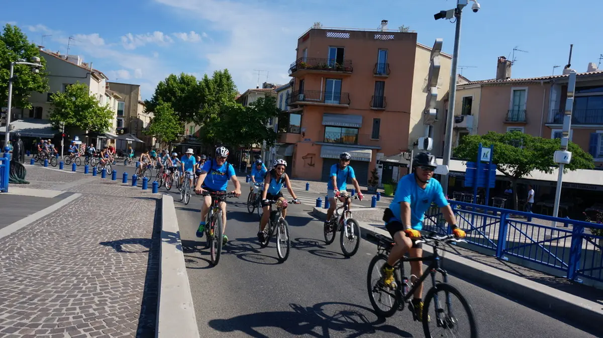 Mai à vélo à Martigues