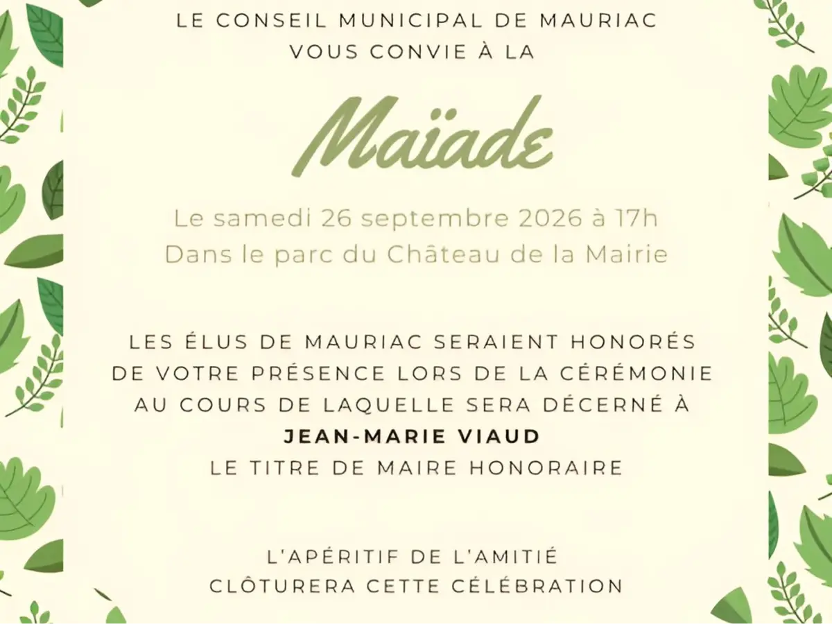 Maïade à Mauriac