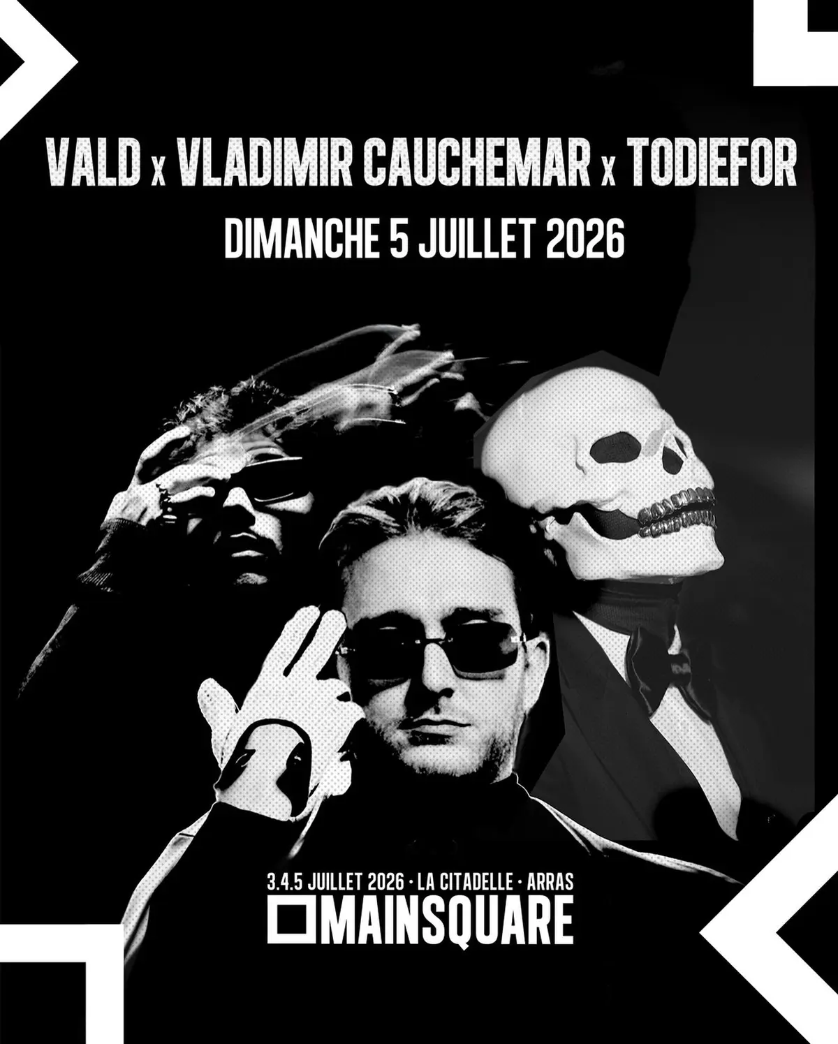 Le trio démoniaque débarque au Main Square le dimanche 5 juillet 2026