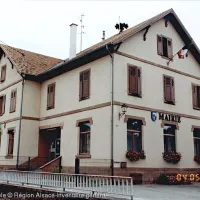 Mairie de Hangenbieten &copy; Bardout Michèle, Région Alsace-Inventaire général