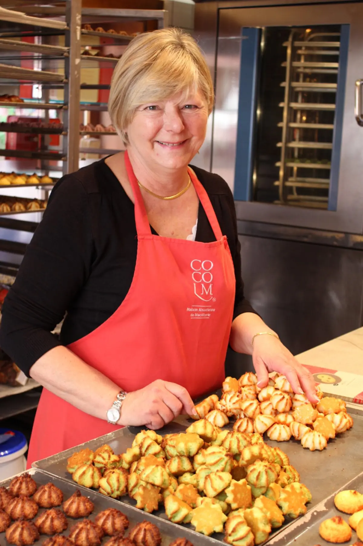 Boutique de macarons à Riquewihr