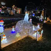 Maison avec son décor magique