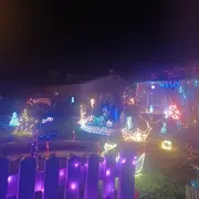 Maison illuminée de Frontenay-Rohan-Rohan