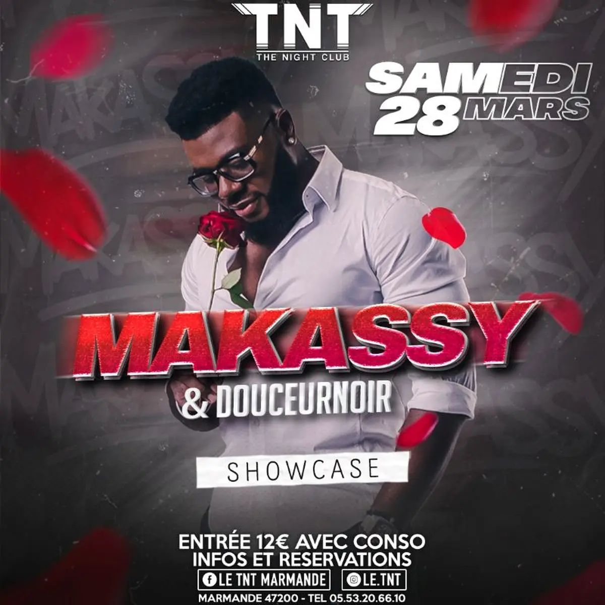 MAKASSY et Douceurnoir en Showcase au TNT