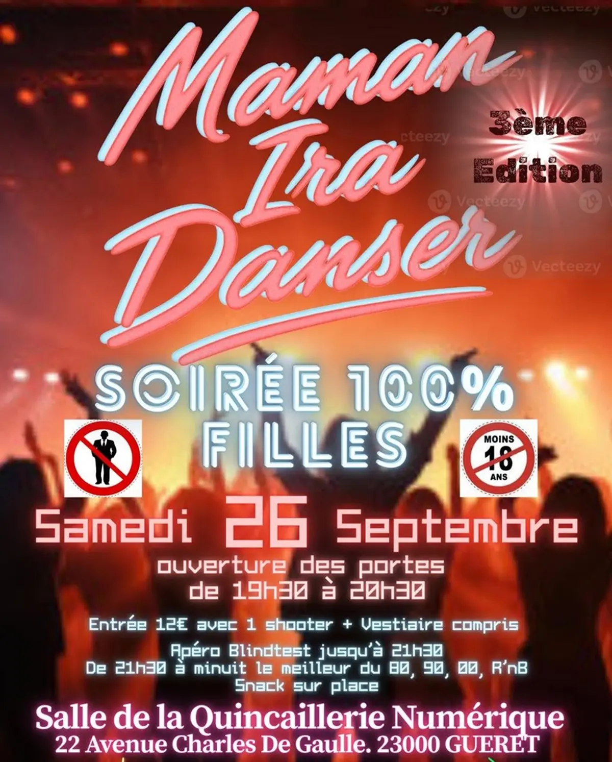 Maman ira danser : soirée 100% filles