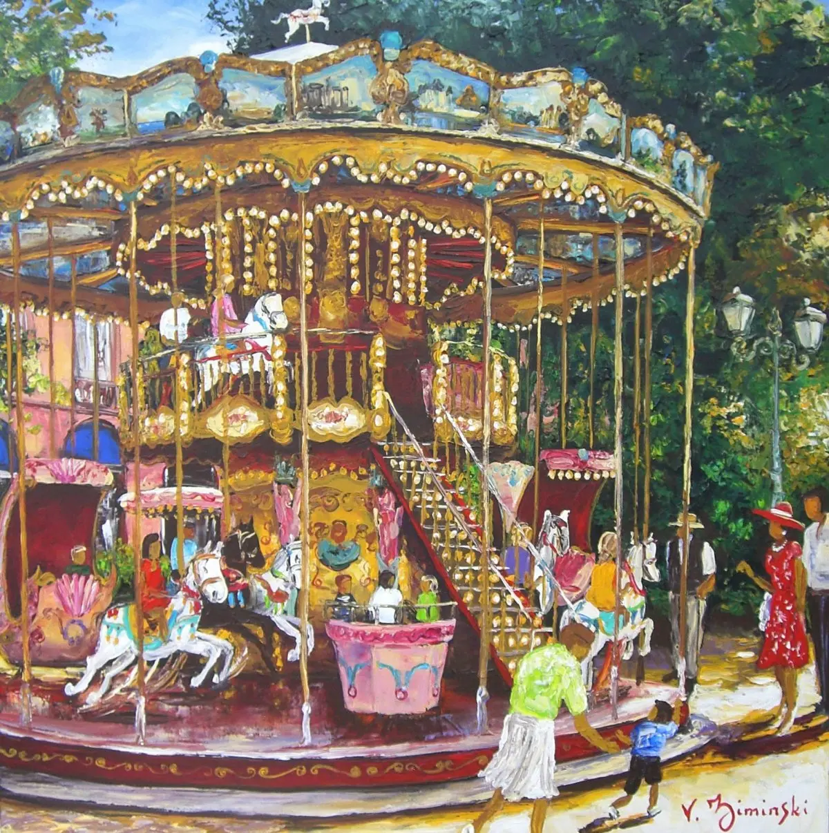 Manège, Véronique Ziminski