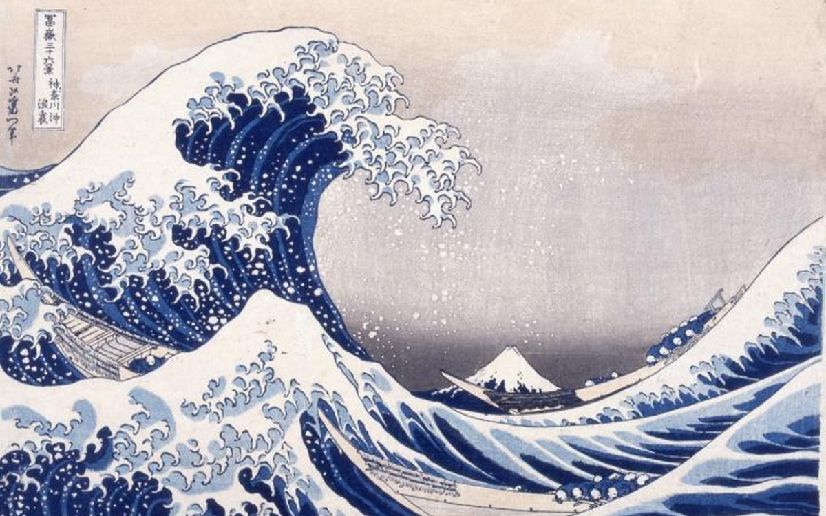 Sous la vague au large de Kanagawa - Hokusai Katsushika (1760-1849)
