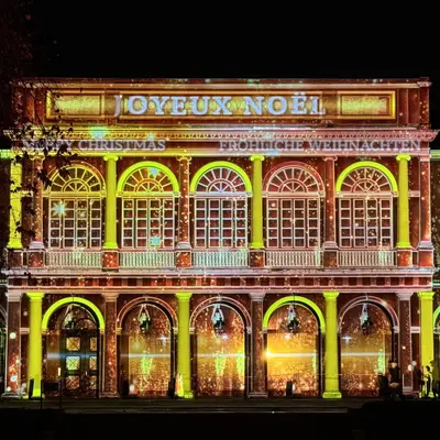 Mapping du marché de Noël : La Légende des Perles du Rhin