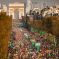 Les Champs-Elysées sont envahis par les coureurs du Marathon de Paris&nbsp;! &copy; schneiderelectricparismarathon.com