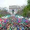 Le départ du Marathon de Paris se fait devant l'Arc de Triomphe &copy; schneiderelectricparismarathon.com